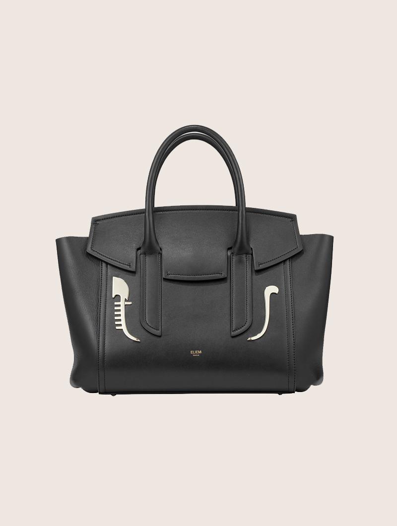 Bolsos de best sale cuero negro